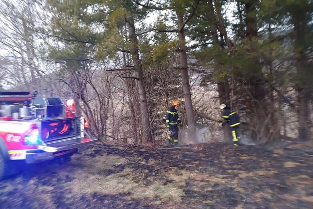 Požar v naravi (28.2.2022)